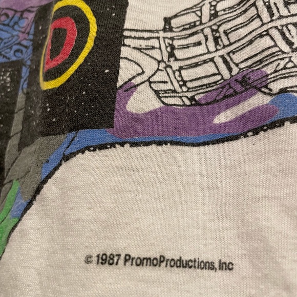 Vntg 1987 Pink Floyd World Tour single stitch t-shirt. Good condition. One Size - Picture 3 of 7